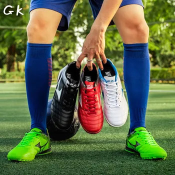 גברים נדלים כדורגל נעלי אופנה Futsal Football מגפיים קצרים חתיכים לנשימה נוחות אימון אתלטי נעלי ספורט
