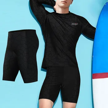 גזע חדש בגדי ים לשחות מכנסיים מוצק למתוח בחוץ מקרית ים, מכנסיים של המותג החוף מקצועי בגד ים גבר בגדי ים