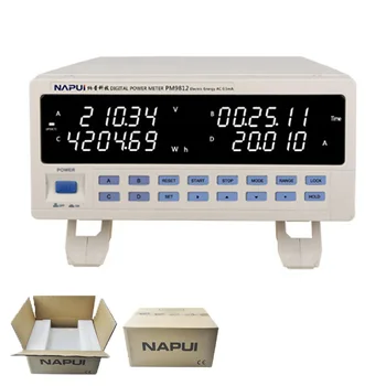 דיגיטלי מד כוח Wattmeter מודיעין מנתח עבור V/A/W/PF PM9812