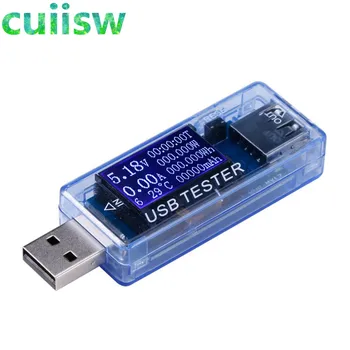 דיגיטלי רב-תכליתי USB הבוחן 4-30V מיני הנוכחית מתח המטען קיבולת גלאי Electical אנרגיה תצוגה דיגיטלית