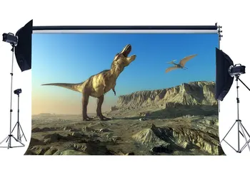 דינוזאור רקע תקופת היורה בליה רוק אבנים מצוירות מעופפות דינוזאור צילום רקע