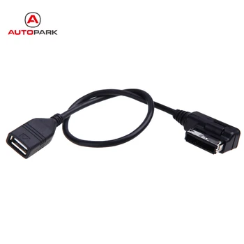 המכונית עמי MMI כדי כבל USB כבל אודיו לרכב אוטומטי ממשק מוסיקה מתאם עבור אאודי A3 A4 A5 A6 A8 Q5 Q7 Q8 פולקסווגן