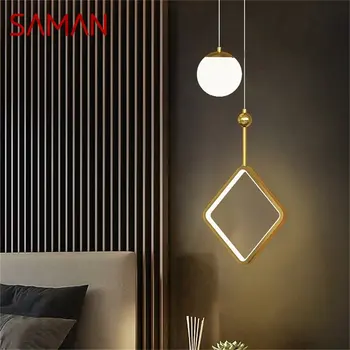 המלון נורדי תליון אור LED המודרני פשוט המנורה אביזרי נוי לבית, הסלון