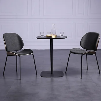 המשחקים Nordic חד גוני כיסא מטבח בר הלבשה קומה הכיסא חתונות אירועים Sedie סאלה דה-Pranzo מודרני כסאות סלון