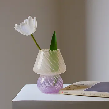 הנורדיות-Mini הידרופוני אגרטל זכוכית בסלון בחדר האוכל שולחן סידור פרחים אמנות אסתטית קישוט הבית באביזרים
