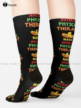 הפיזיותרפיסטית מתנות - נאצ ' ו הממוצע פיזיותרפיסטית גרביים אתלטי גרביים יוניסקס למבוגרים נוער נוער גרביים Harajuku מתנה אמנות