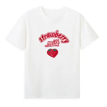 ורוד מתוק, תות, חולצה מקורית של המותג חולצת טי נשים שרוול קצר בגדי קיץ חם למכירה עליונה Tees A030