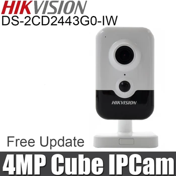 חדש Hikvision DS-2CD2443G0-IW 4MP wifi IP מצלמת IR הקוביה אבטחה אלחוטית מצלמה פו onvif מקורה להחליף DS-2CD2442FWD-IW