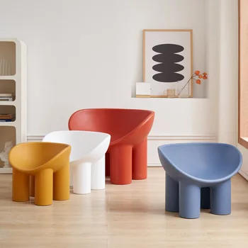 טרקלין אמנות מודרנית רצפת הסלון איטלקי נוח פלסטיק עיצוב כסאות ילדים סלון ספה Chaises דה סלון פריטים ביתיים
