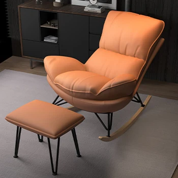 טרקלין כסא נדנדה ספה נורדי קומה מעצב יוקרה חיצונית איפור כסאות סלון מודרני Fauteuil סלון ריהוט הסלון.
