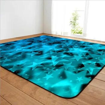 יצירתי אירופה סגנון 3D הדפסה על שטיח חדר ילדים עיצוב השטיח במסדרון שטיח שטיחים מטבח אמבטיה לספוג מים החלקה מחצלת/שטיח