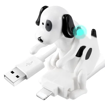 כבל USB מצחיק מזיין כלב מטען עבור /12/11 ויותר, נע פצעונים הכלב מהר מטען כבל USB