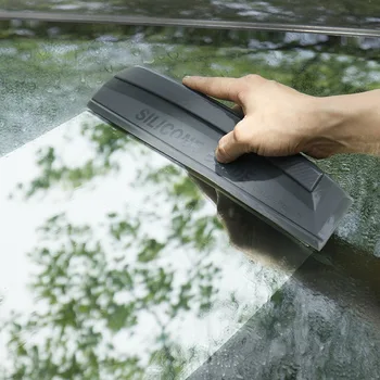 ללא שריטה סיליקון רך שימושי מגב המכונית לעטוף כלים החלון מים למתזים ייבוש להב המכונית גירוד הסרט מגרד אביזרים