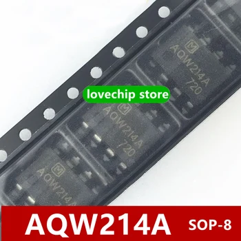 מותג חדש מקורי AQW214 AQW214A SOP-8 SMD optocoupler