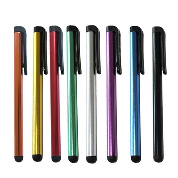מסך מגע עט חרט קליפ עיצוב אוניברסלי ראש רך עבור טלפון אנדרואיד מחשב לוח עמיד כתיבה ציור עט קיבולי עיפרון