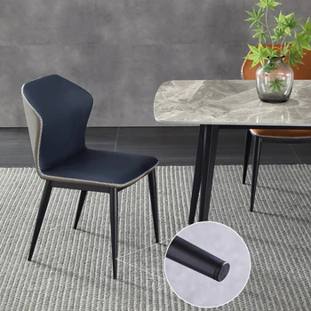מעצב האוכל כסאות משרד ארגונומיים עמיד בפני שחיקה עור סלון נורדי הכיסא המודרני Muebles ריהוט למטבח