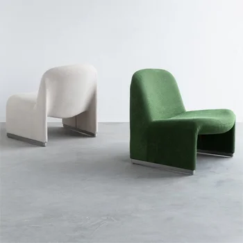 מעצב יצירתי ספה כסא היל פנאי הכיסא אור יוקרה מאוד כיסא פשוט סטריאוטיפית כותנה יחיד הכיסא
