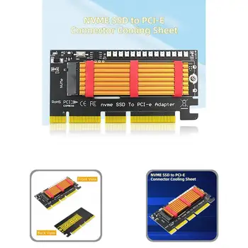 מעשי Indeformable משקל ממיר כרטיס NVME SSD ל PCI-E ממיר כרטיס קירור גיליון למחשב מחבר את הכרטיס