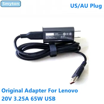 מקורי 65W-AC Adapter Charger For Lenovo יוגה 20V 3.25 USB ADL65WLA ADL65WDA ADL65WLG ADL65WLK 900 700 4 נייד ספק כוח