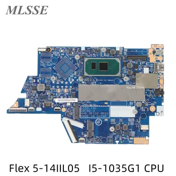 משמש Lenovo Flex 5-14IIL05 לוח אם מחשב נייד I5-1035G1 CPU 16G RAM 5B20S44323 5B21B26531 LC55-15C 19792-1 448.0K111.0011