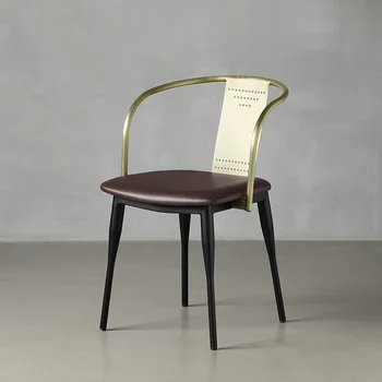 משרד טרקלין הסלון. הכיסא יוקרה יד איפור מעצבי הסלון. הכיסא מבוגרים מינימליסטי Mobili Per La Casa רהיטים