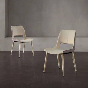 משרד מודרני מעצב כיסאות יוקרה לבן מקורה נורדי השינה האוכל יחיד כיסא איטלקי Articulos Para El Hogar רהיטים