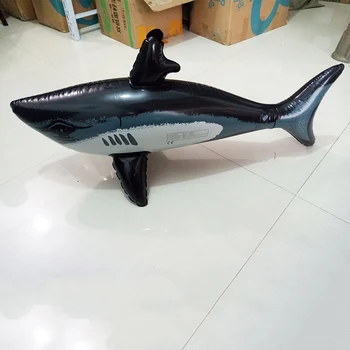 מתנפחים כריש צעצועים בריכת שחייה בטיחות לצוף במים משחקים לילדים ילדים בקיץ לשחות בבריכה צעצועי אמבטיה סימולציה PVC כריש
