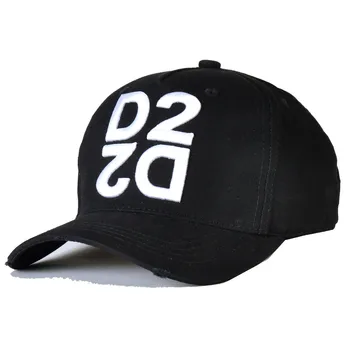 סמל המותג כובע בייסבול Mens קיץ סמל מכתב כותנה Mens נשים Basenall כובע אבא מזדמן כובע היפ הופ כובע Snapback כובעי dsq2