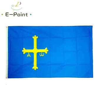 ספרד מחוזי הדגל של אסטוריאס 90*150 סנטימטרים גודל קישוטי חג המולד הבית.