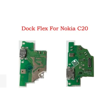 עבור Nokia C20 C30 G20 מטען USB נמל עגינה מחבר PCB לוח סרט להגמיש כבלים טלפון מסך תיקון חלקי חילוף