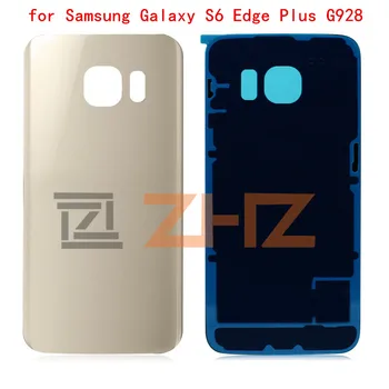 עבור Samsung Galaxy S6 edge בנוסף G928 G928F אחורי זכוכית הסוללה כיסוי אחורי הדלת דיור לכסות את החלפת תיקון חלקי חילוף