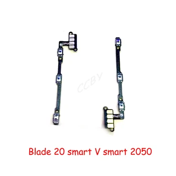עבור ZTE Blade 20 חכם / V חכם 2050 כוח כפתור עוצמת הקול להגמיש כבלים מפתח צד המתג על לחצן הבקרה חלקי תיקון