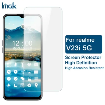על Realme V23i 5G Imak שקוף יד רכה פיצוץ הוכחה השטח Wearproof הגנה סרט Realme V23i 5G