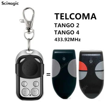 על TELCOMA TANGO2 TANGO4 דלת המוסך שליטה מרחוק 433.92 MHz קוד קבוע שער פותחן הפקודה מחזיק מפתחות
