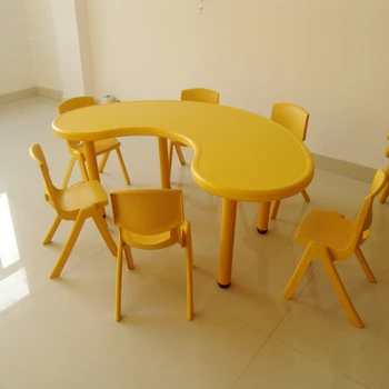 פלסטיק ילדים שולחנות הכתיבה שולחנות גן ילדים לחינוך מוקדם משחק שולחן ילדים אוכלים להרים שולחן ילדים רהיטים