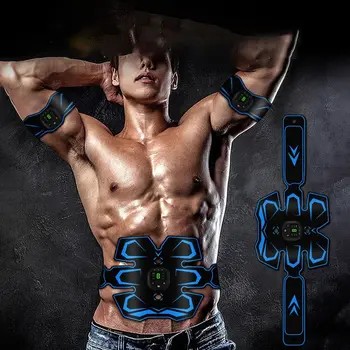 ציוד כושר 12Pads הבטן כושר מנגנון ממריץ את המכונה מאמן חגורת בטן אימון שרירים