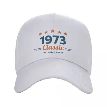 קלאסי יוניסקס קלאסי 1973 חלקים מקוריים כובע נהג המשאית למבוגרים מתכוונן כובע בייסבול גברים, נשים, הגנה מפני שמש