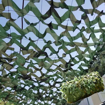 רשת הסוואה על מחנאות, ציד חיצוני גינה מרפסת שמש מגן ירוק כיסוי רשת השמש הצללה אוהל DIY קישוט הבית