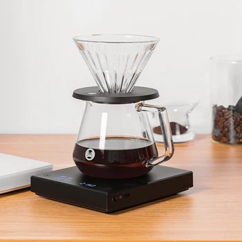 שחור במראה בסיסי+ עולה חדש דיגיטלי קפה אוכל מטבח בקנה מידה עם הזמן USB קל משקל מיני דיגיטלי קנה מידה