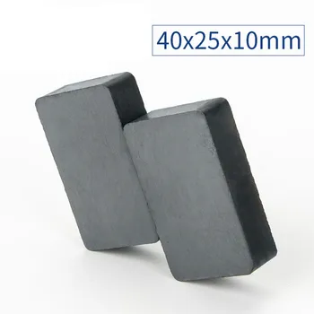 שחור עגול מגנט 40x25x10mm מקרר פריט מגנט 40mmx25mmx10mm מלבן רמקול מגנט 40x25x10mm מגנט קבוע