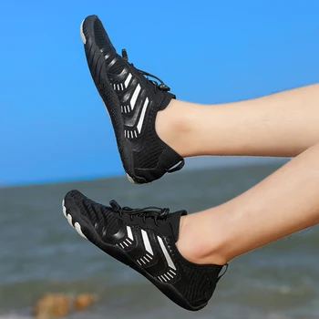 שחייה מים הנעליים יבש מהירה שכשוך נעלי ספורט לנשימה טרקים שכשוך נעלי ללבוש עמיד חיצונית אספקה עבור טיולי הליכה, אגם