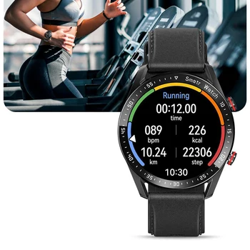 שעון חכם א+PPG לקרוא נגן מוסיקה Smartwatch מד צעדים עם קצב הלב לישון צג כושר בשביל לעבוד כושר ספורט