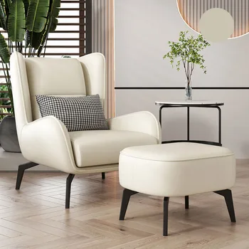 תמיכה בגב הסלון כיסאות מודרניים נורדי פנאי עיצוב יחיד הלבשה כסא קוראת עצלן Sedie דה Soggiorno הביתה פריטים