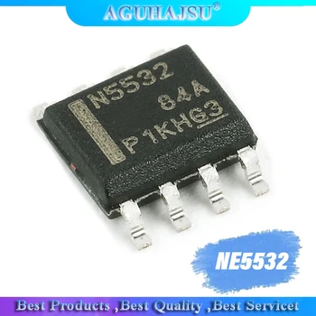 20pcs/lot NE5532DR SOP8 NE5532 סופ N5532 SMD חדש ומקורי IC